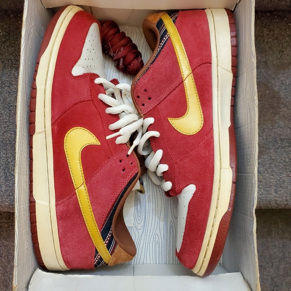 Nike Other - Nike Dunk Low "Ron Burgundy "